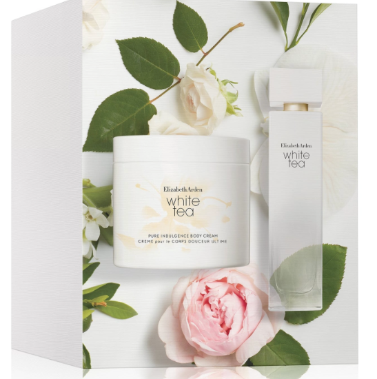 Elizabeth Arden White Tea Set