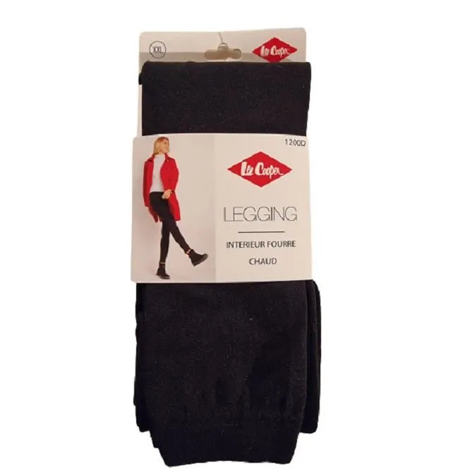 Lee Cooper Legging Femme Chaud Intérieur Fourré